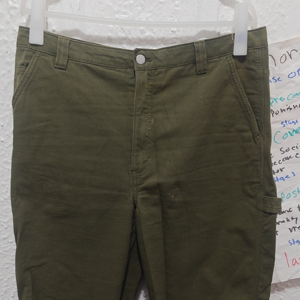 TNA Dark Green Cargo Pants